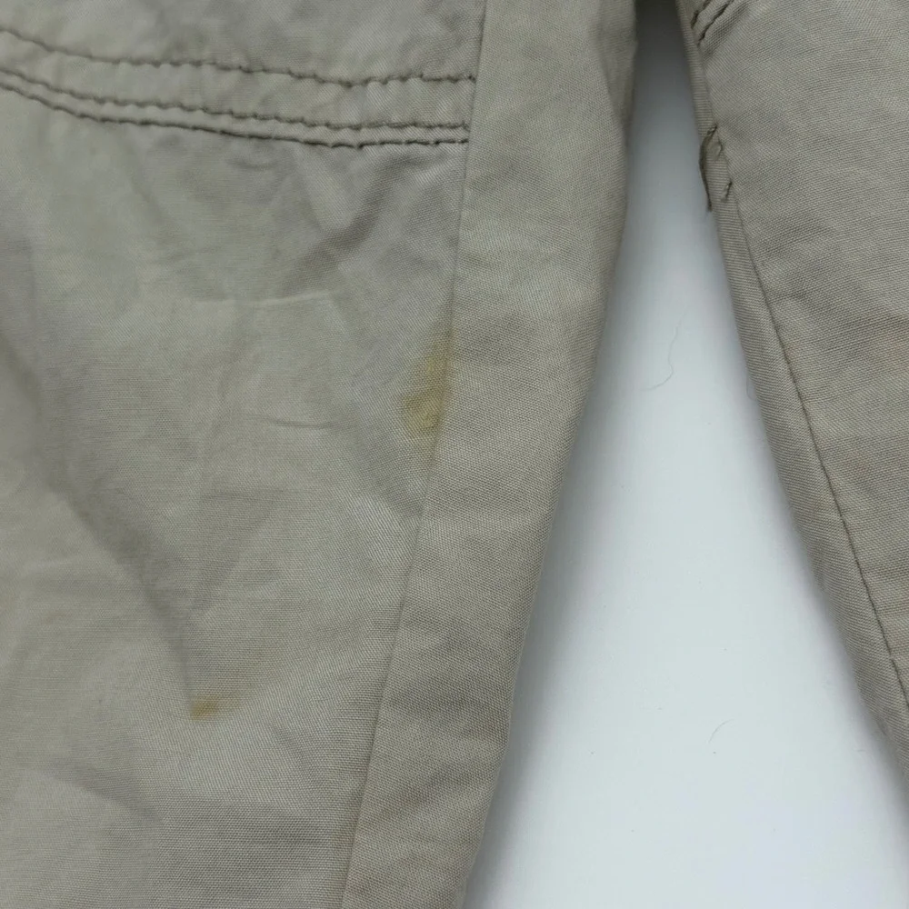 Polo Jeans Co Ralph Lauren Mens Cargo Pants 38x30 Tan Khaki Cotton Utility Work